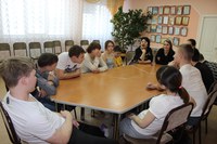 Студенты КГПУ им. В.П. Астафьева провели профориентационное мероприятие на базе Сосновоборского детского дома